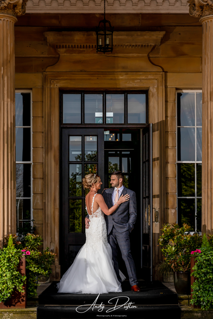 Oulton Hall Bride and Groom